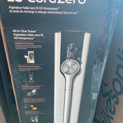 LG CordZero Bagged Cordless HEPA Filter Stick Vacuum With All In One Tower And Hard Floor Nozzle