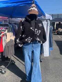 Upland only today —- parking lot sale