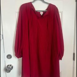 Women’s Dress- A New Day (Red) Size XXL