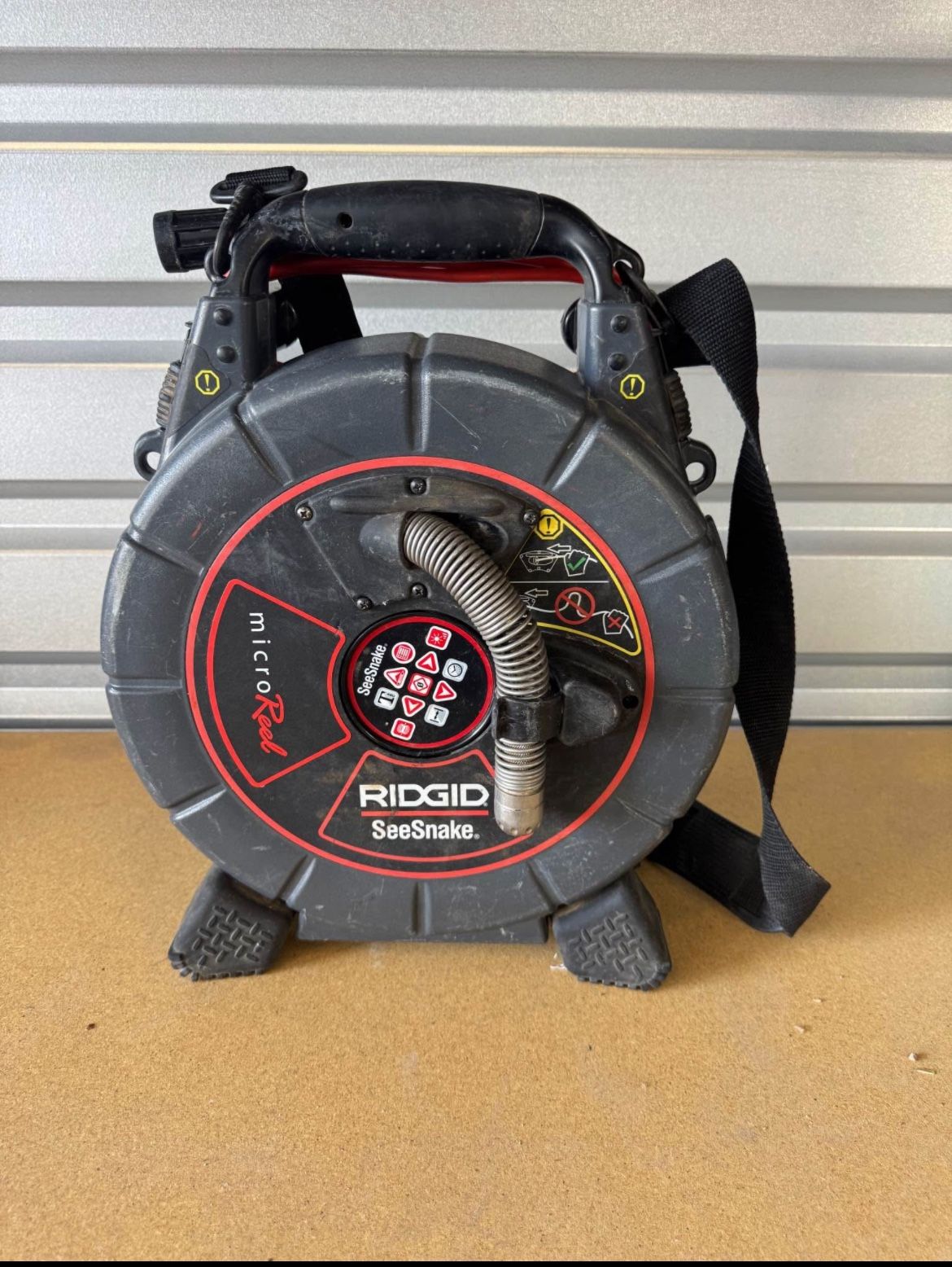 RIDGID Seesnake MicroReel & Seesnake CS12x Digital Recording Monitor