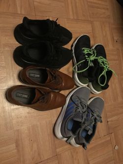 Bundle of shoes size 4 for kids boys
