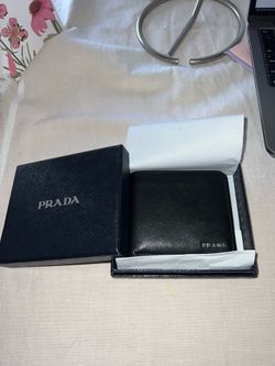 Mens Prada Leather Wallet
