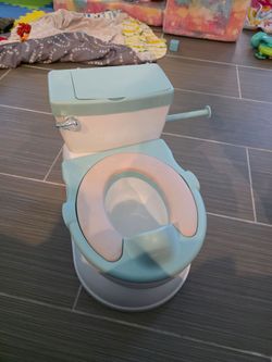 "Flushable" baby training toilet