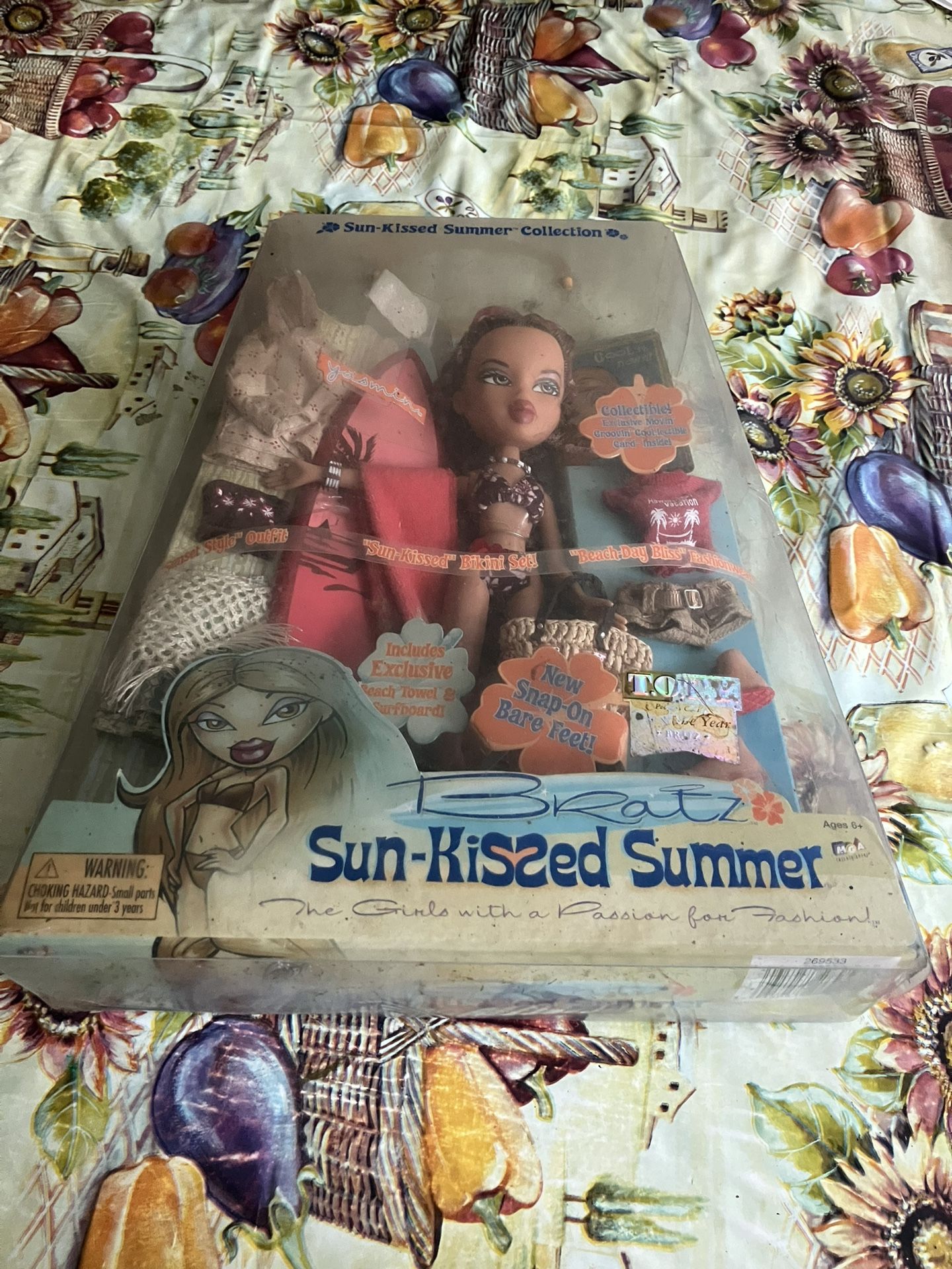 MGA Bratz Sunkissed Summer Yasmin Doll 2004 NEW IN BOX **RARE**