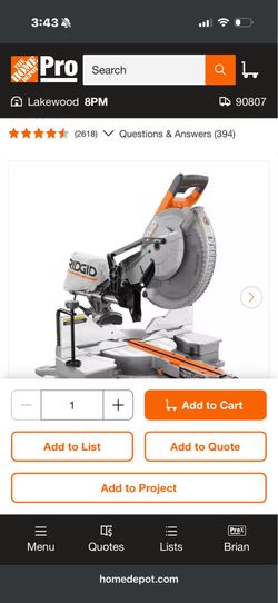 Like new Miter Saw and stand