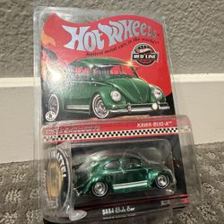 Hot Wheels Red Line Club KAWA-BUG-A w/button & patch