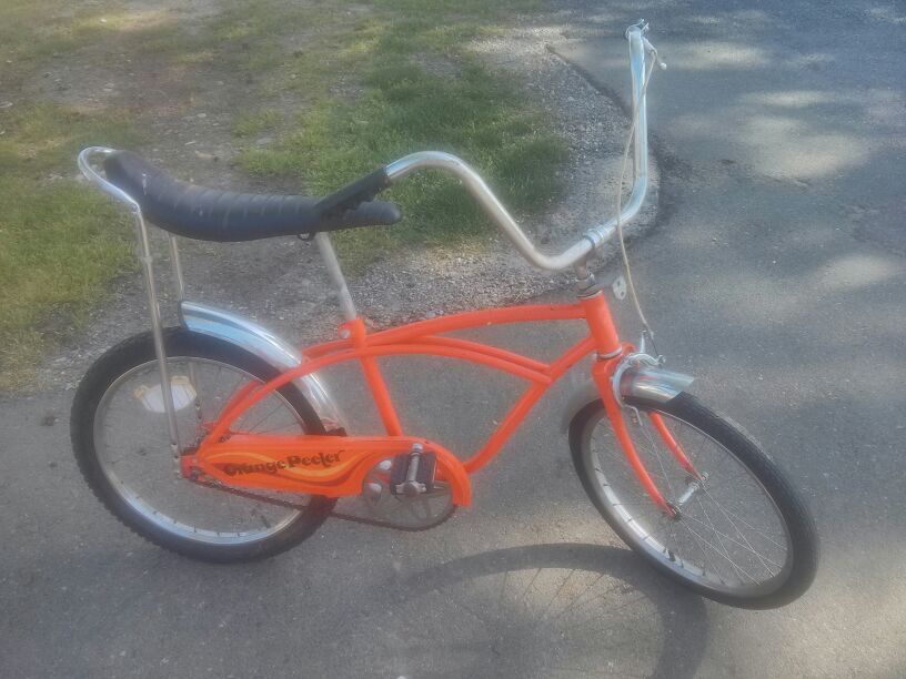 Retro cruiser bike 'orange peeler'