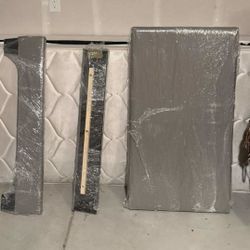 Twin Bed With Mattress. 