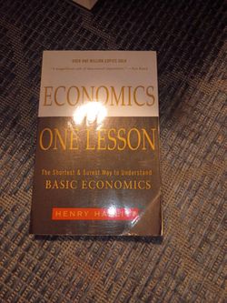 Economics One Lesson 
