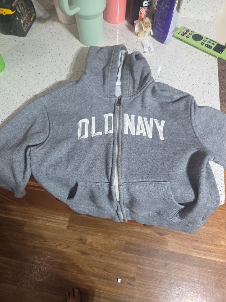 Unisex Logo-Graphic Zip Hoodie for Toddler