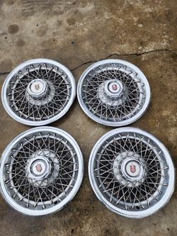 Chevy Monte Carlo G Body Hubcaps 