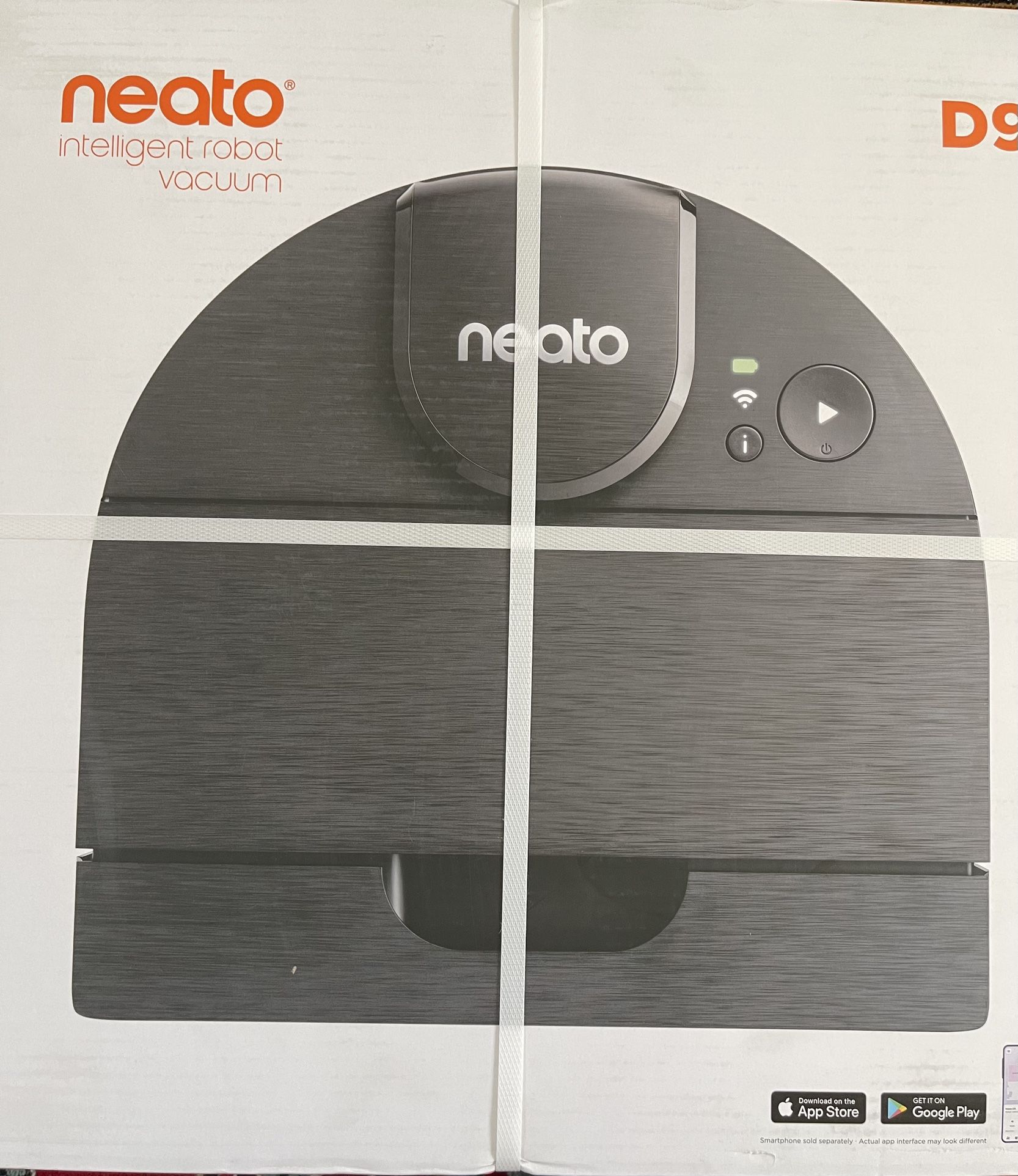 Neato D9 Intelligent Robotic Vacuum Cleaner Hardwood Floors Tile Marble Wifi