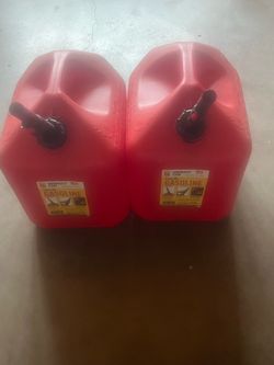 5 gallons each one $30 for both