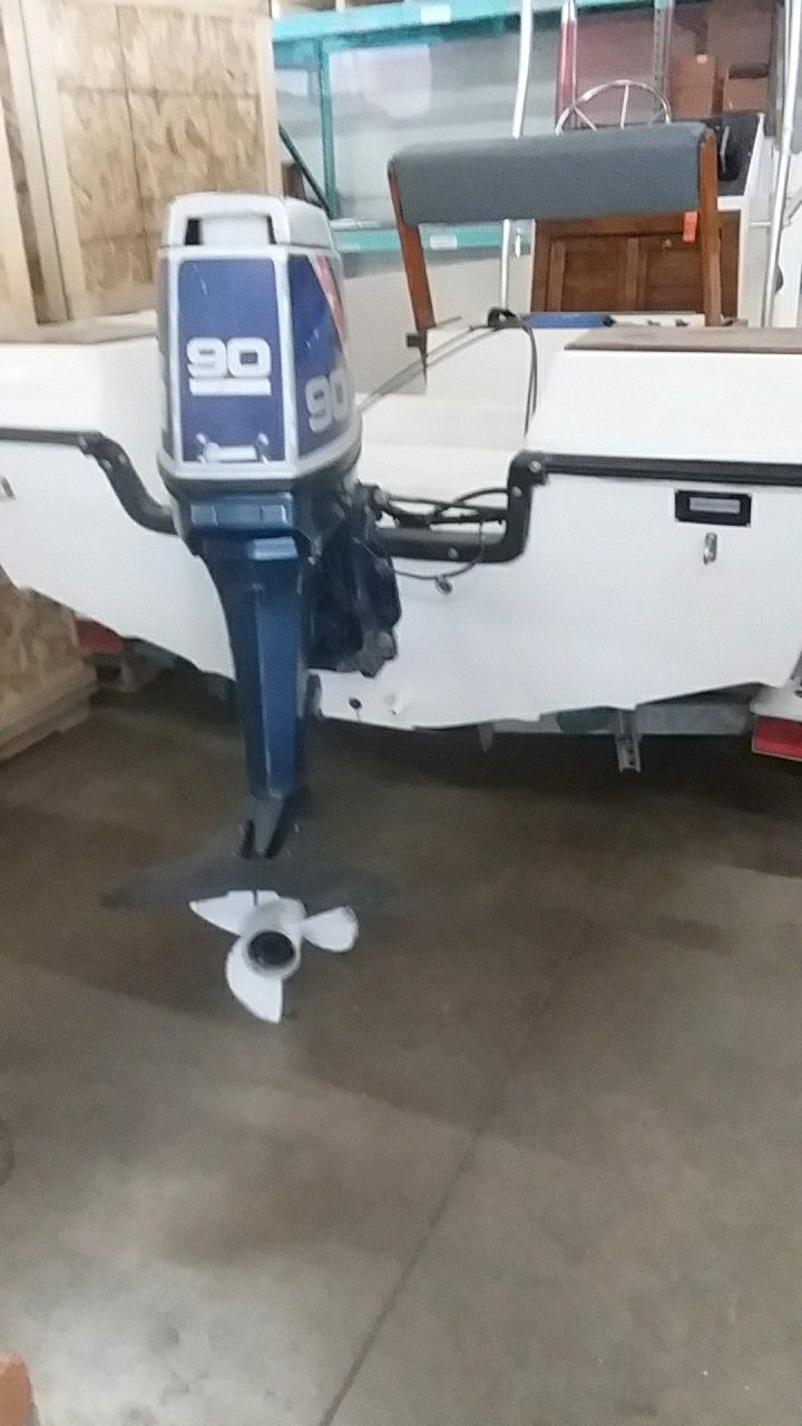 90hp Nissan outboard