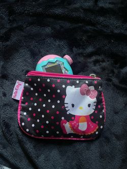 Hello Kitty Coin Purse with Tamagotchi