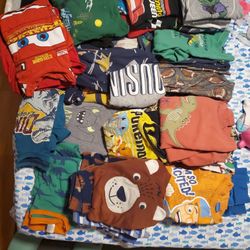 Lote Of Boy Clothes 5-6 T 