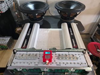 Huge sound system!