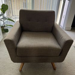 Modern Upholstered Armchair