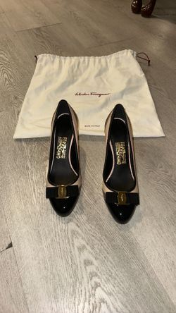 Salvatore Ferragamo Tri Color Heel Women’s 7.5