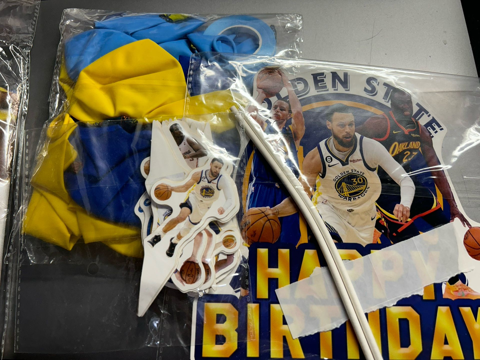 Golden State Warrior Party Supplies