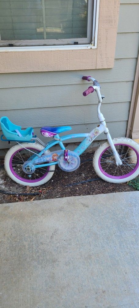 Huffy Kids Bike "Frozen" 16" Wheels