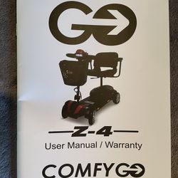 Comfygo Z4 Mobile Skooter