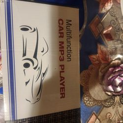 NEW Bluetooth Handsfree/ FM/ DUAL USB/ TF/ AUX MP3 1-DIN Car Stereo Player
The remote control is  missing‼️