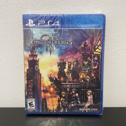 Kingdom Hearts 3 - PS4 - PlayStation 4 - Like New Resealed - Disney - III