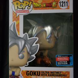 GOKU ULTRA INSTINCT WITH KAMEHAMEHA Funko Pop