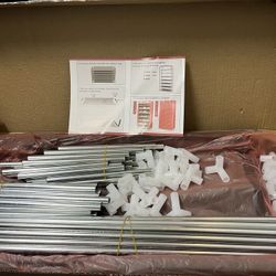 7 Tier Shoe Rack Organizer,Portable Shoe Shelf with Nonwoven Fabric Cover for Closet Hallway,Bedroom,Entryway, Ash Grey