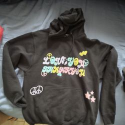 Love You Unisex Sweeter Hoody Sweet Hoodie Size S 