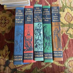 The Junior Classics Books 3,4,5,7,8.
