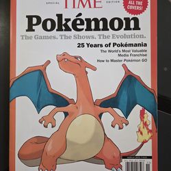 2025 TIME Magazine Special Edition Pokémon - Charizard Cover