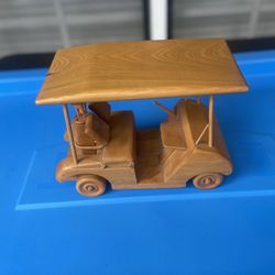 Handmade Wooden Golf cart 