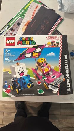 LEGO Super Mario Kart Wario & King Boo 72038