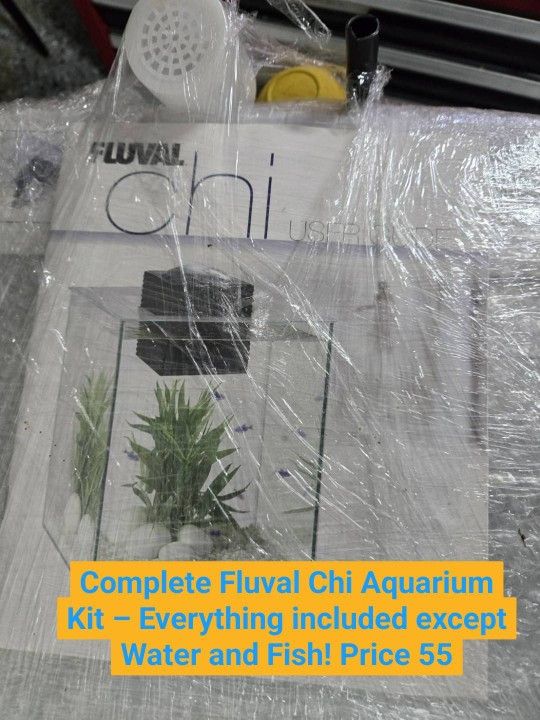 Complete Fluval Chi Aquarium Kit