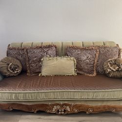 Couches and table