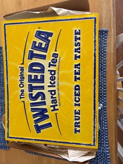 Twisted tea bar signs