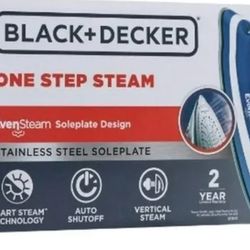 BLACK+DECKER One Step Steam Iron