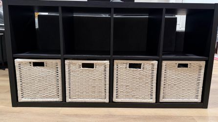 IKEA kallax shelf - Black brown