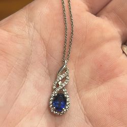 Sapphire Necklace