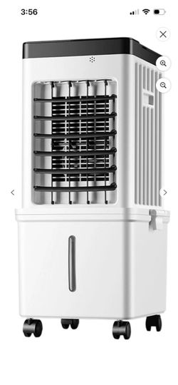 Portable Evaporative Air Cooler with Wheels