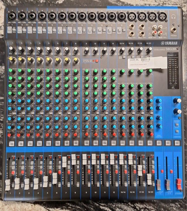 Yamaha Mixer Console MG20