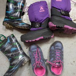 Winter Boots, Rain Boots, Hiking Shoes Size 13