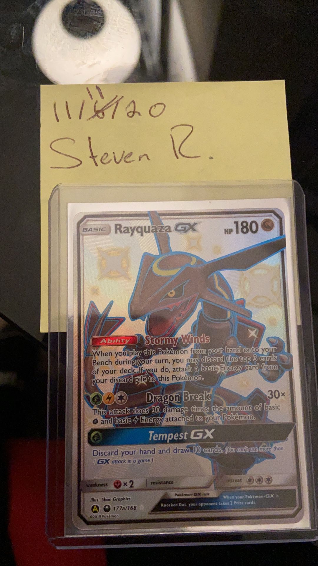 Jumbo Rayquaza GX 177a/168 Pokémon Card for Sale in Miami, FL - OfferUp