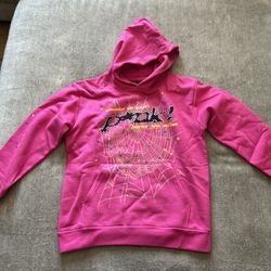Pink Sp5der Hoodie