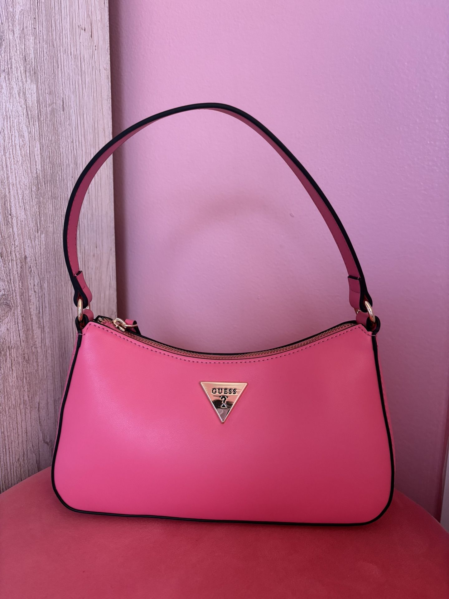 Guess Hot Pink Shoulder Bag