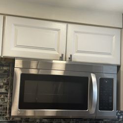 LG Microwave For Sale - Over the Range (used 3 times Only).