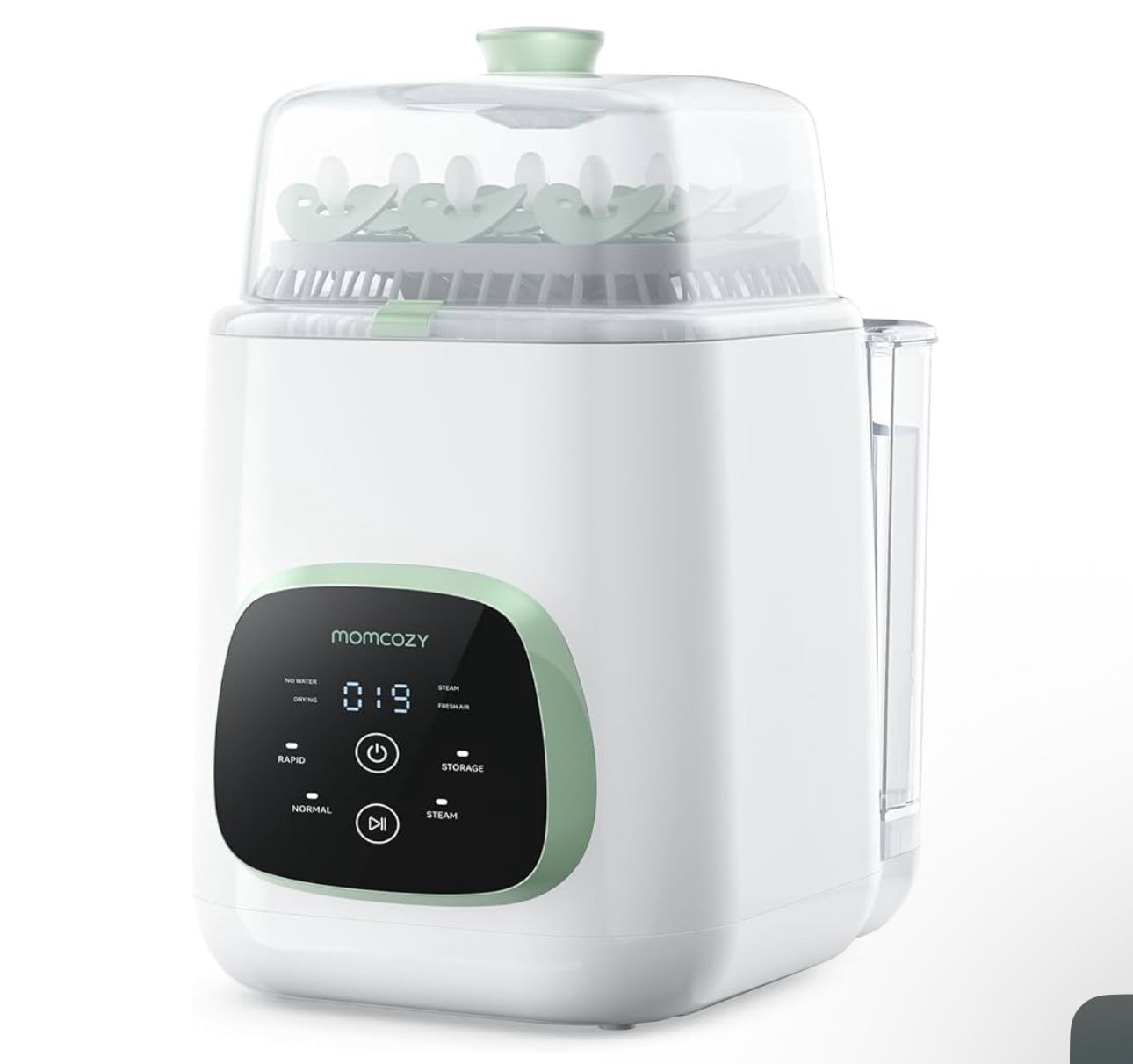 Momcozy KleanPal Pro Baby Bottle Washer, Sterilizer & Dryer - All-in-One Cleaning Machine for Bottles, Pump Parts & Baby Essentials - Time-Saving & Ef