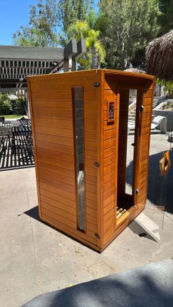 Infared sauna 2-3 person with Bluetooth and remote